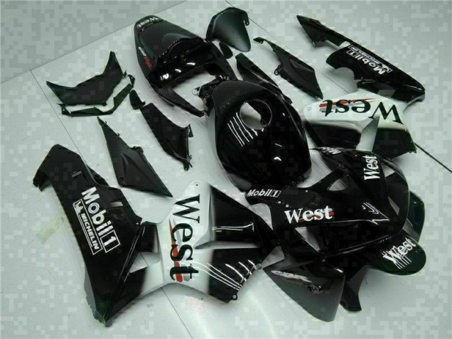 CBR 600 RR 2005-2006 Verkleidungen - Schwarz West