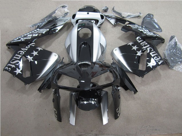 CBR 600 RR 2005-2006 Verkleidungen - Schwarze SevenStars