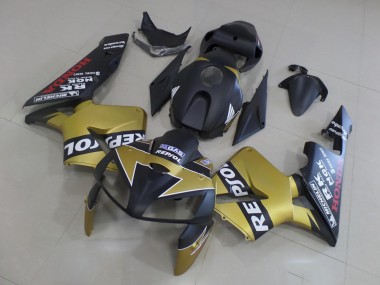 CBR 600 RR 2005-2006 Verkleidungen - Schwarzgold Repsol
