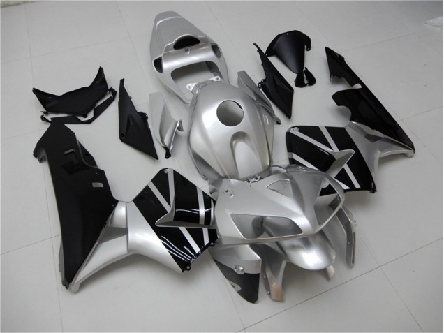 CBR 600 RR 2005-2006 Verkleidungen - Silber Schwarz CBR 600 RR 2005-2006 Verkleidungen - Silber Schwarz