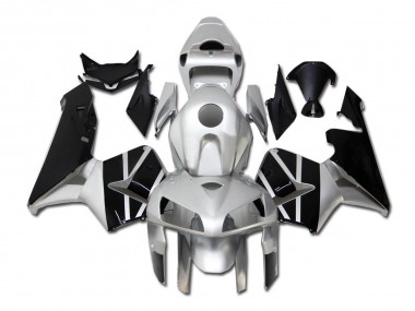 CBR 600 RR 2005-2006 Verkleidungen - Silber Schwarz