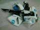 CBR 600 RR 2005-2006 Verkleidungen - Weiß Blau CBR 600 RR 2005-2006 Verkleidungen - Weiß Blau