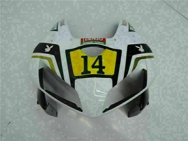 CBR 600 RR 2005-2006 Verkleidungen - Weiß Playboy 14