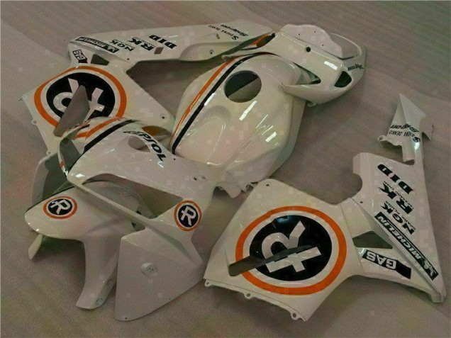 CBR 600 RR 2005-2006 Verkleidungen - Weiß Repsol