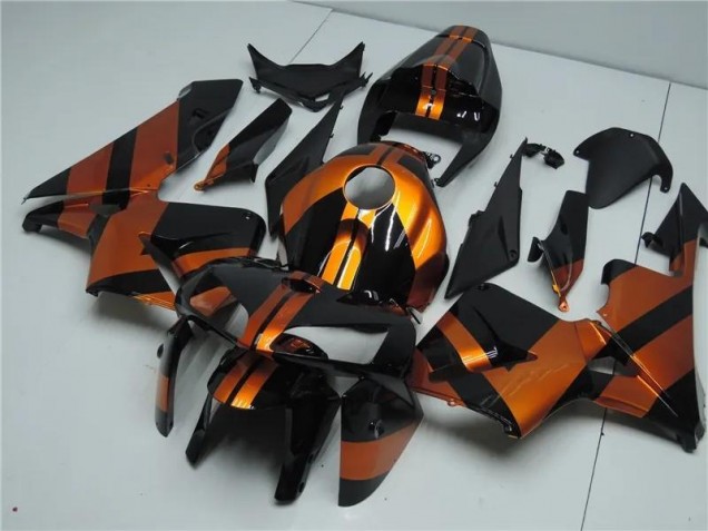 CBR 600 RR 2005-2006 Vollverkleidung - Orange Schwarz