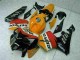 CBR 600 RR 2005-2006 Vollverkleidung - Orange Schwarz Repsol