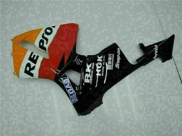 CBR 600 RR 2005-2006 Vollverkleidung - Orange Schwarz Repsol