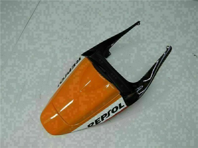 CBR 600 RR 2005-2006 Vollverkleidung - Orange Schwarz Repsol
