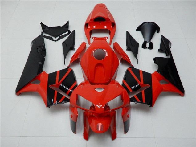 CBR 600 RR 2005-2006 Vollverkleidung - Rot Schwarz CBR 600 RR 2005-2006 Vollverkleidung - Rot Schwarz