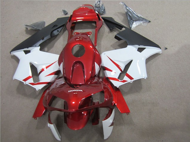 CBR 600 RR 2005-2006 Vollverkleidung - Rot Weiß CBR 600 RR 2005-2006 Vollverkleidung - Rot Weiß