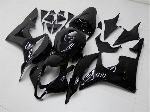 CBR 600 RR 2007-2008 Verkleidungen - Glänzend Schwarz CBR 600 RR 2007-2008 Verkleidungen - Glänzend Schwarz