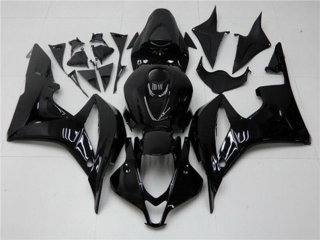 CBR 600 RR 2007-2008 Verkleidungen - Glänzend Schwarz CBR 600 RR 2007-2008 Verkleidungen - Glänzend Schwarz