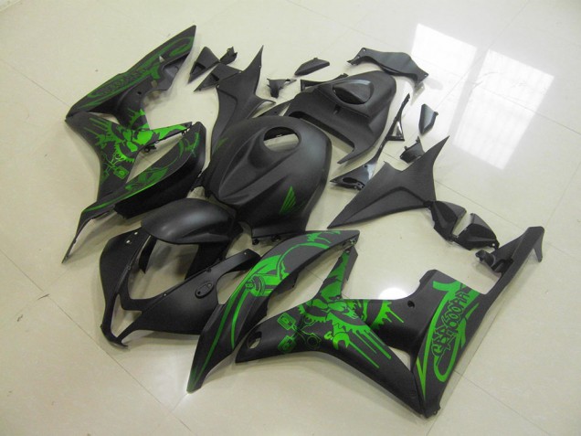 CBR 600 RR 2007-2008 Verkleidungen - Grüner Totenkopf CBR 600 RR 2007-2008 Verkleidungen - Grüner Totenkopf