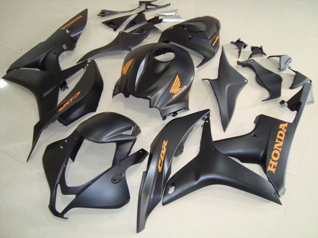 CBR 600 RR 2007-2008 Verkleidungen - Matt Schwarz CBR 600 RR 2007-2008 Verkleidungen - Matt Schwarz