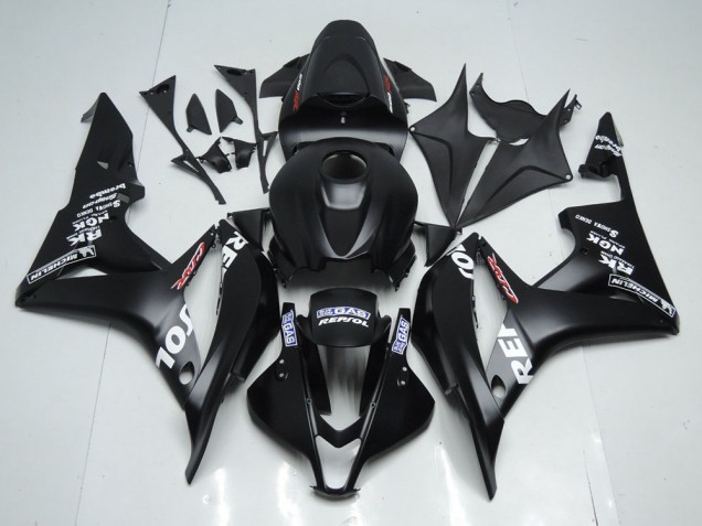 CBR 600 RR 2007-2008 Verkleidungen - Matt Schwarzer Repsol CBR 600 RR 2007-2008 Verkleidungen - Matt Schwarzer Repsol