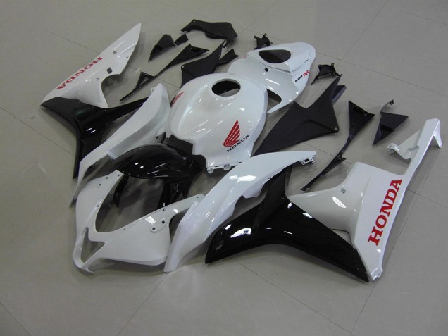 CBR 600 RR 2007-2008 Verkleidungen - Perl Weiß Schwarz CBR 600 RR 2007-2008 Verkleidungen - Perl Weiß Schwarz