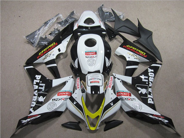 CBR 600 RR 2007-2008 Verkleidungen - Schwarz Rot Weiß DENSO CBR 600 RR 2007-2008 Verkleidungen - Schwarz Rot Weiß DENSO