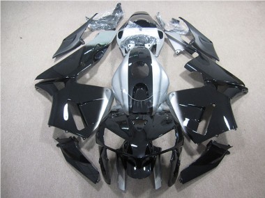 CBR 600 RR 2007-2008 Verkleidungen - Schwarz Silber