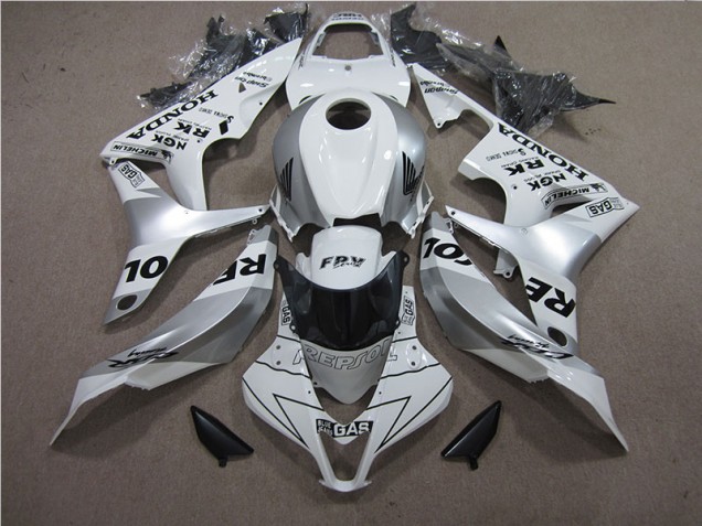 CBR 600 RR 2007-2008 Verkleidungen - Silber Repsol CBR 600 RR 2007-2008 Verkleidungen - Silber Repsol