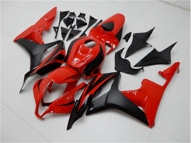 CBR 600 RR 2007-2008 Vollverkleidung - Schwarz Rot