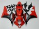 CBR 600 RR 2007-2008 Vollverkleidung - Schwarz Rot