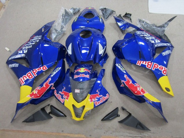CBR 600 RR 2009-2012 Verkleidung - Blau Rot Bull CBR 600 RR 2009-2012 Verkleidung - Blau Rot Bull