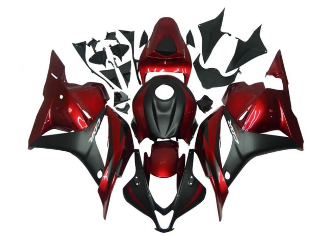 CBR 600 RR 2009-2012 Verkleidung - Rot Schwarz CBR 600 RR 2009-2012 Verkleidung - Rot Schwarz