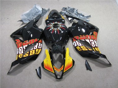 CBR 600 RR 2009-2012 Verkleidung - Schwarz Gelb