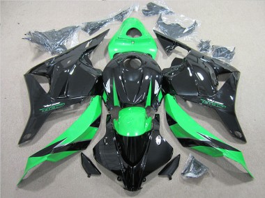 CBR 600 RR 2009-2012 Verkleidung - Schwarz Grün