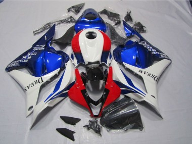 CBR 600 RR 2009-2012 Verkleidung - Weiß Blau Rot DREAM