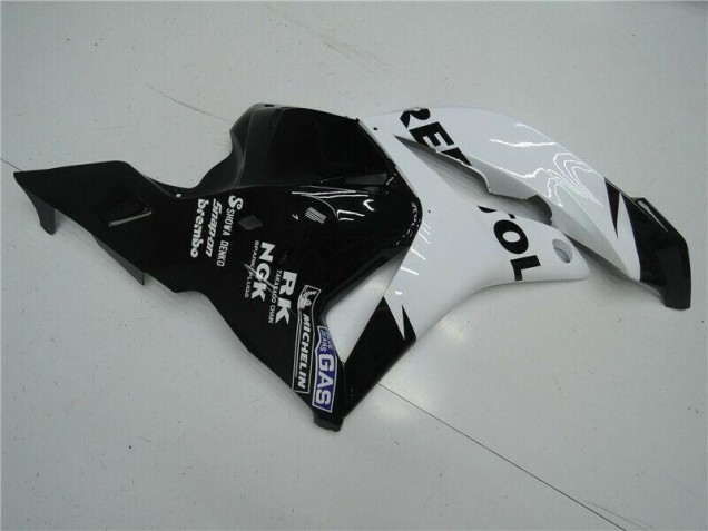 CBR 600 RR 2009-2012 Verkleidung - Weiß Schwarz CBR 600 RR 2009-2012 Verkleidung - Weiß Schwarz