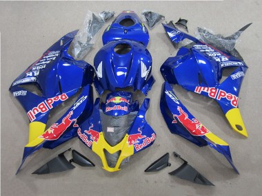 CBR 600 RR 2009-2012 Verkleidungen - Blau Rot Bull