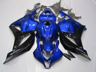 CBR 600 RR 2009-2012 Verkleidungen - Blau Schwarz