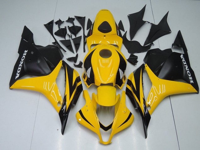 CBR 600 RR 2009-2012 Verkleidungen - Gelb Schwarz CBR 600 RR 2009-2012 Verkleidungen - Gelb Schwarz