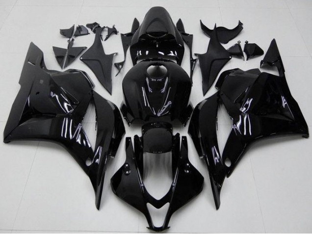 CBR 600 RR 2009-2012 Verkleidungen - Glänzend Schwarz CBR 600 RR 2009-2012 Verkleidungen - Glänzend Schwarz