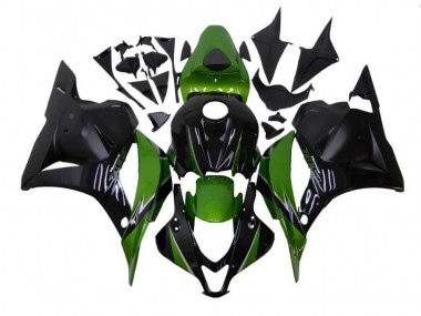 CBR 600 RR 2009-2012 Verkleidungen - Grün Schwarz