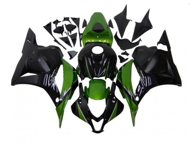 CBR 600 RR 2009-2012 Verkleidungen - Grün Schwarz CBR 600 RR 2009-2012 Verkleidungen - Grün Schwarz