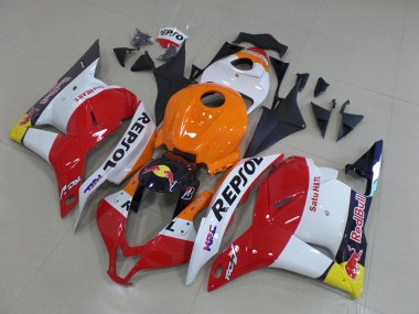 CBR 600 RR 2009-2012 Verkleidungen - Repsol Rot Bull