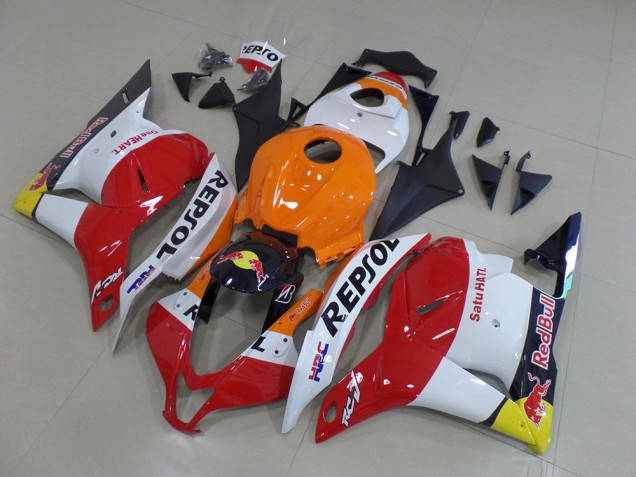 CBR 600 RR 2009-2012 Verkleidungen - Repsol Rot Bull CBR 600 RR 2009-2012 Verkleidungen - Repsol Rot Bull