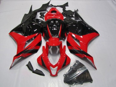 CBR 600 RR 2009-2012 Verkleidungen - Rot Schwarz