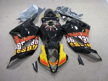 CBR 600 RR 2009-2012 Verkleidungen - Schwarz Gelb