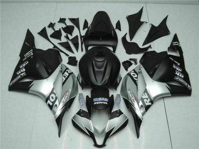 CBR 600 RR 2009-2012 Verkleidungen - Schwarz Silber Repsol CBR 600 RR 2009-2012 Verkleidungen - Schwarz Silber Repsol