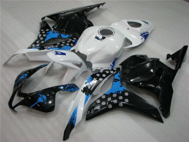 CBR 600 RR 2009-2012 Verkleidungen - Schwarz Weiß Blau CBR 600 RR 2009-2012 Verkleidungen - Schwarz Weiß Blau