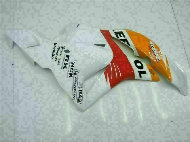 CBR 600 RR 2009-2012 Verkleidungen - Weiß Orange Repsol CBR 600 RR 2009-2012 Verkleidungen - Weiß Orange Repsol