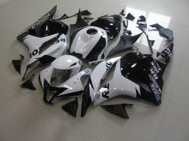 CBR 600 RR 2009-2012 Verkleidungen - Weiß Schwarz Repsol