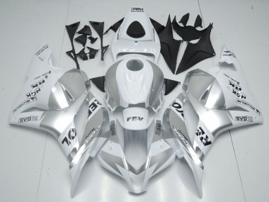 CBR 600 RR 2009-2012 Verkleidungen - Weiß Silber Repsol