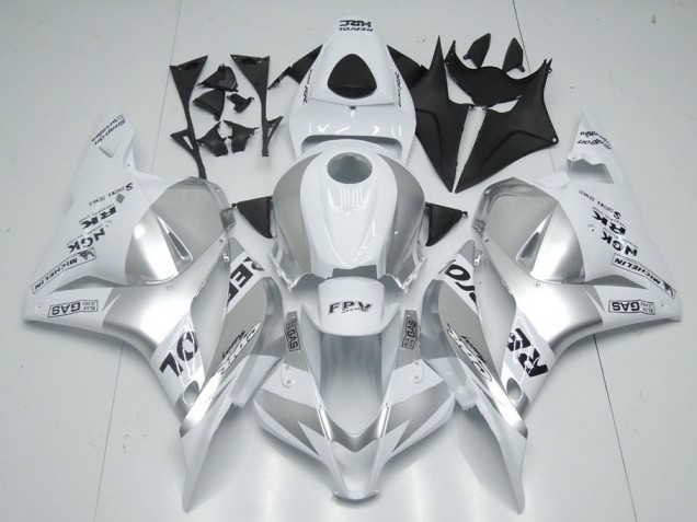 CBR 600 RR 2009-2012 Verkleidungen - Weiß Silber Repsol CBR 600 RR 2009-2012 Verkleidungen - Weiß Silber Repsol