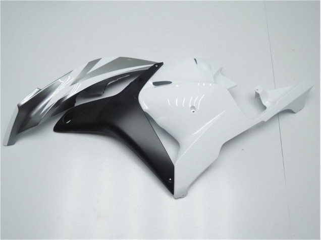 CBR 600 RR 2009-2012 Verkleidungen - Weiß Silber Schwarz CBR 600 RR 2009-2012 Verkleidungen - Weiß Silber Schwarz