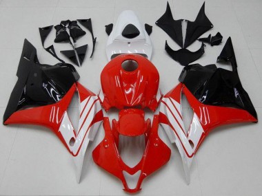 CBR 600 RR 2009-2012 Vollverkleidung - Rot Weiß Schwarz