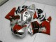 CBR 600 RR 2013-2021 Verkleidungen - Rot Silber